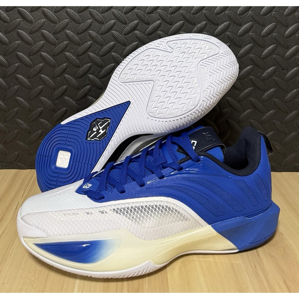 361 Degrees DVD4 Killer Spencer Dinwiddie Basketball Shoes Blue White Men Sz 9.5